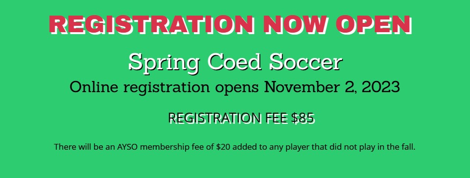 SPRING REGISTRATION